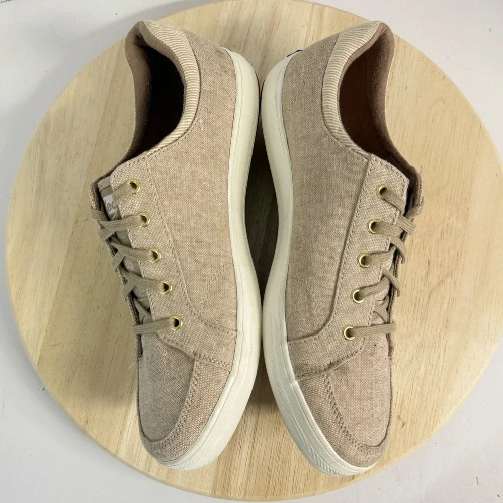 Keds Women's Sneakers Canvas Stripe Oxford Athleisure Memory Foam Shoes Size 11W